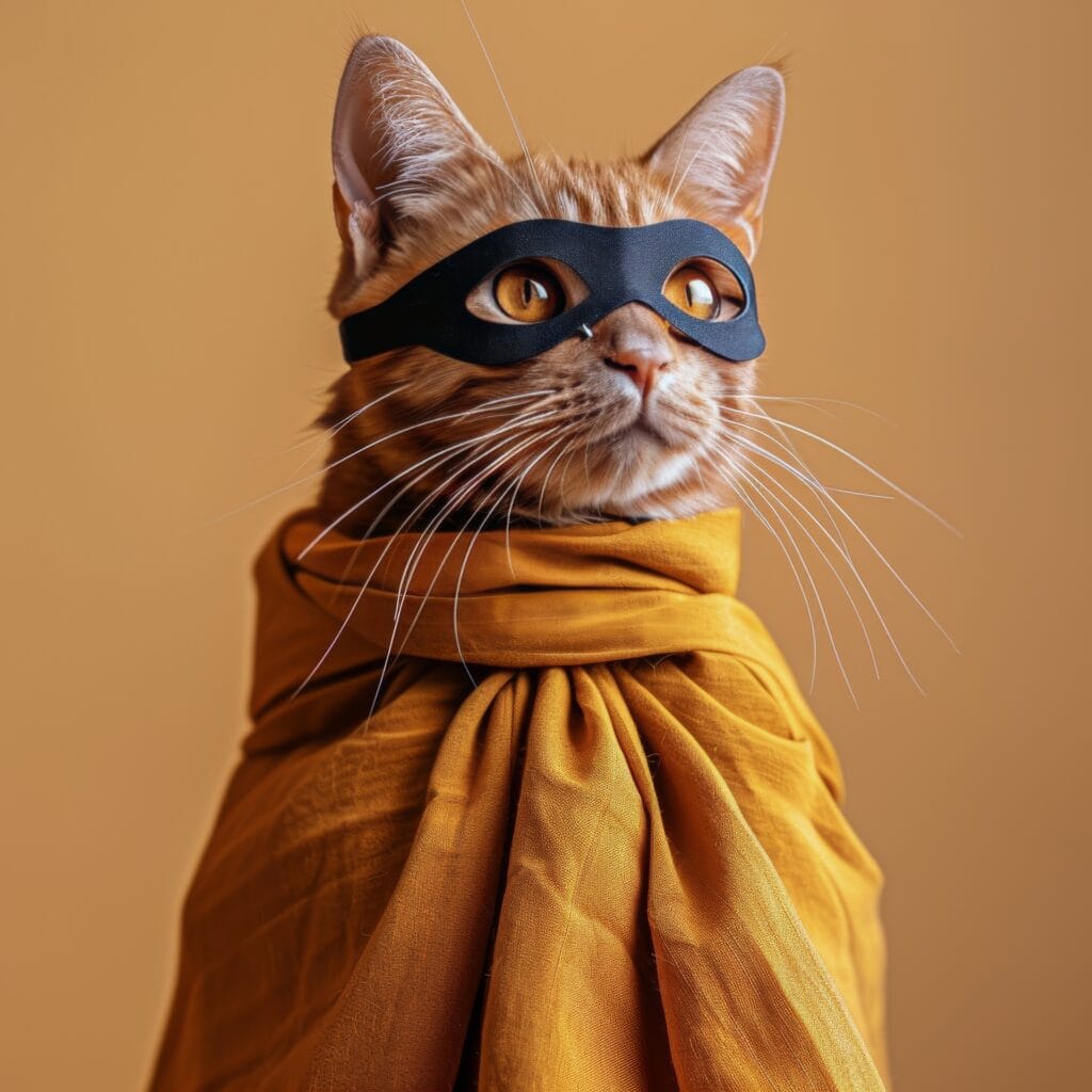 Cat Wearing Mask and Scarf York Veterinary Hospital Cat Wearing Mask and Scarf Cat Wearing Mask and Scarf