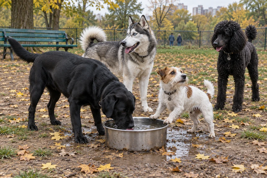 dogs-off-leash-park-toronto-kennel-cough